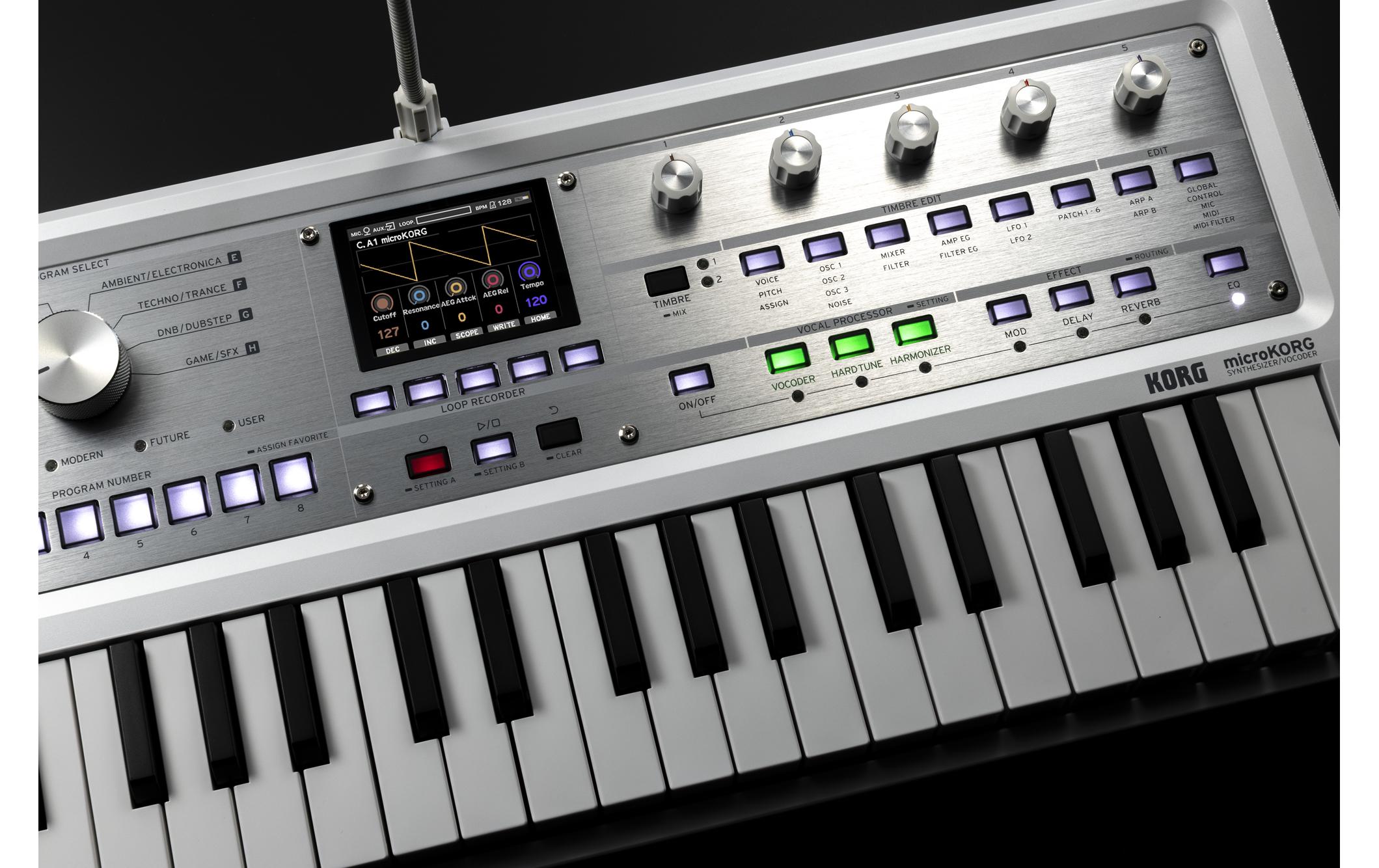 Synthesizer microKORG 2 WH LTD<br>Synth Vocoder