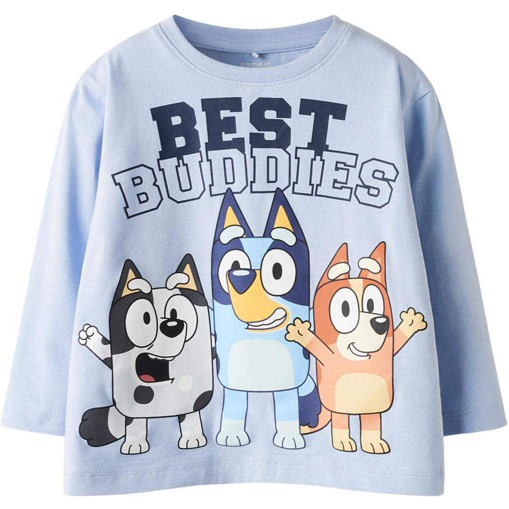 Køb Name It Kentucky Blue Nmmodin Bluey Ls Nreg Top Box Sky