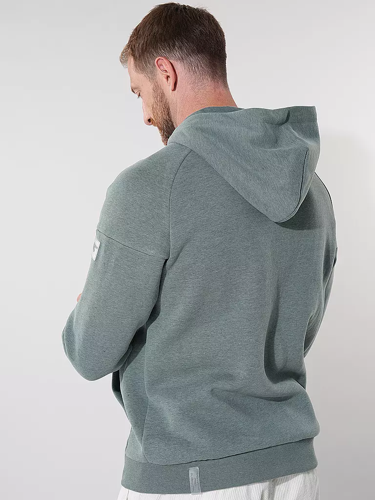 RAGWEAR Sweatjacke ZENWAY hellgrün