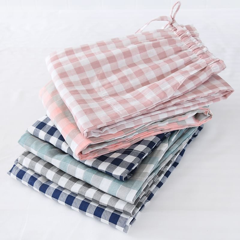 Finlies - Bijpassende geruite pyjamabroek voor koppels