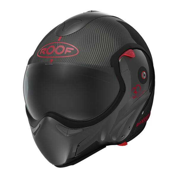 Roof - Casque Boxxer 2 Carbon Thirty Titane