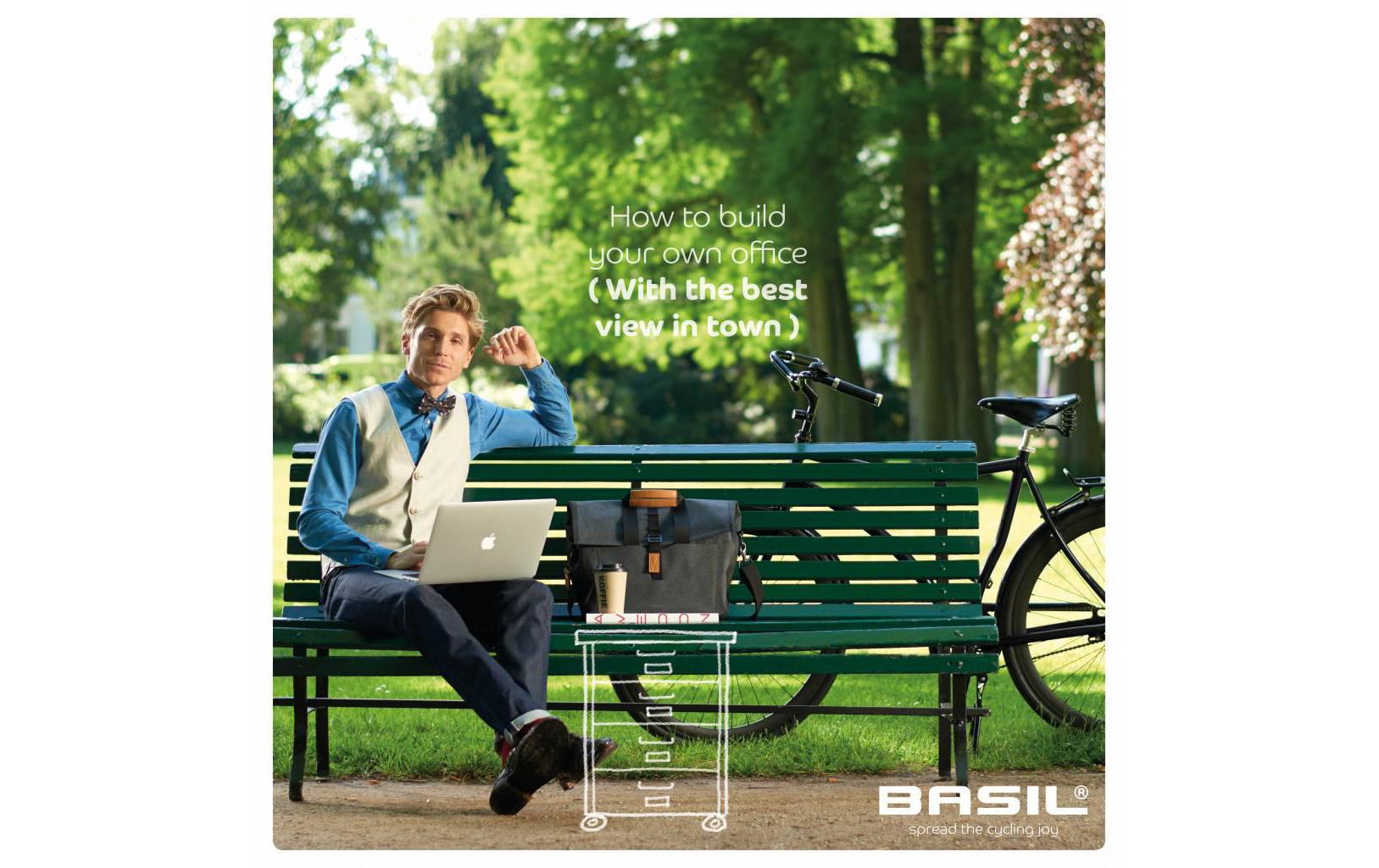 Fahrradtasche URBAN DRY BUSINESS BAGFahrradtasche, Grau