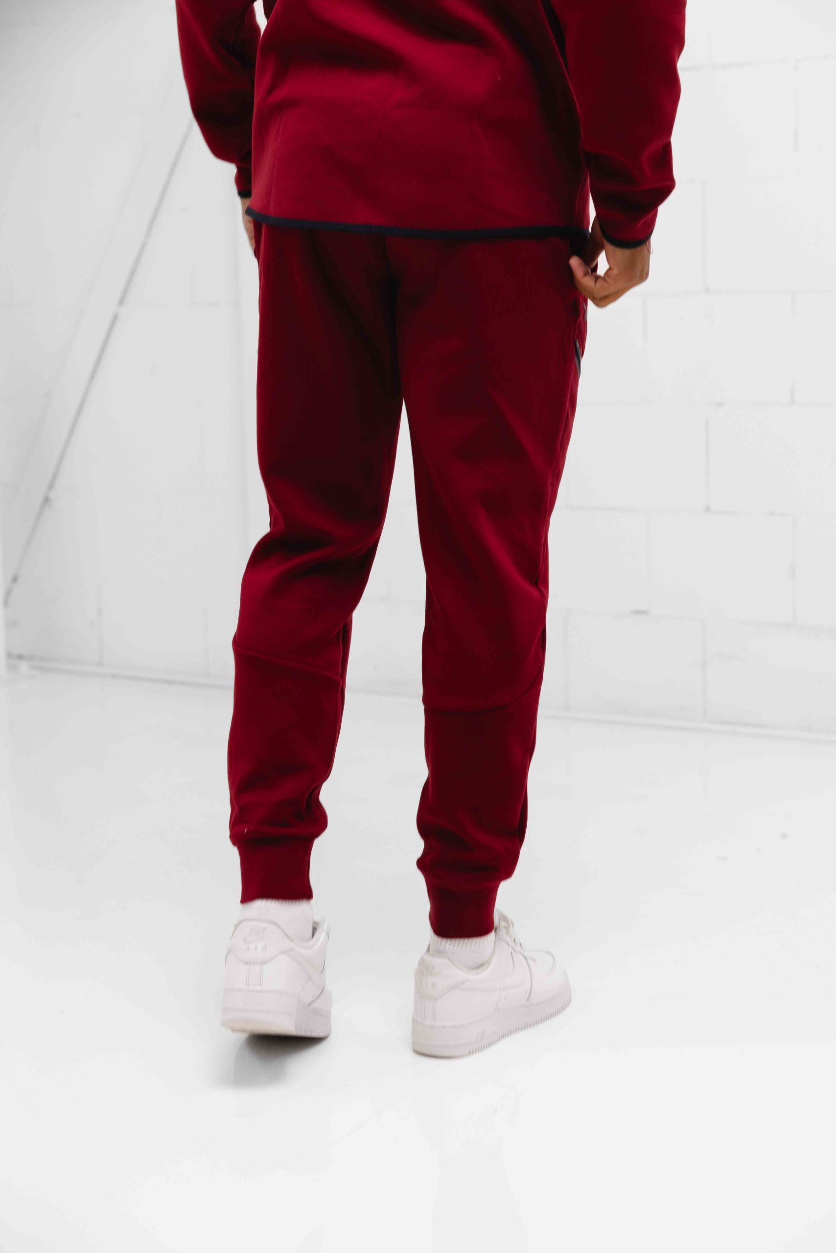 Under Armour Unstoppable Fleece Trainingsbroek Heren Donkerrood
