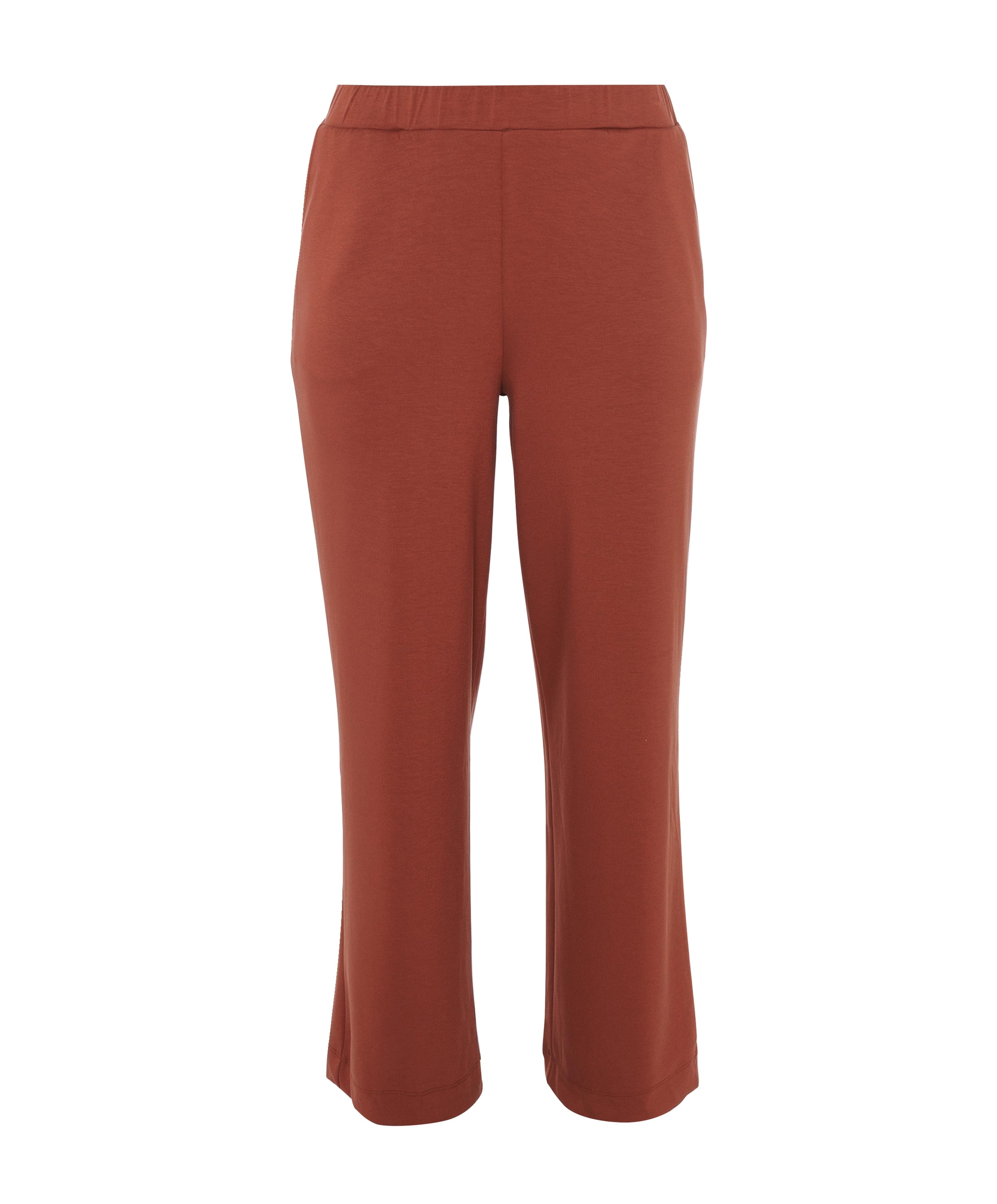 KAFFE Curve KCannia Sweat dames broek roze