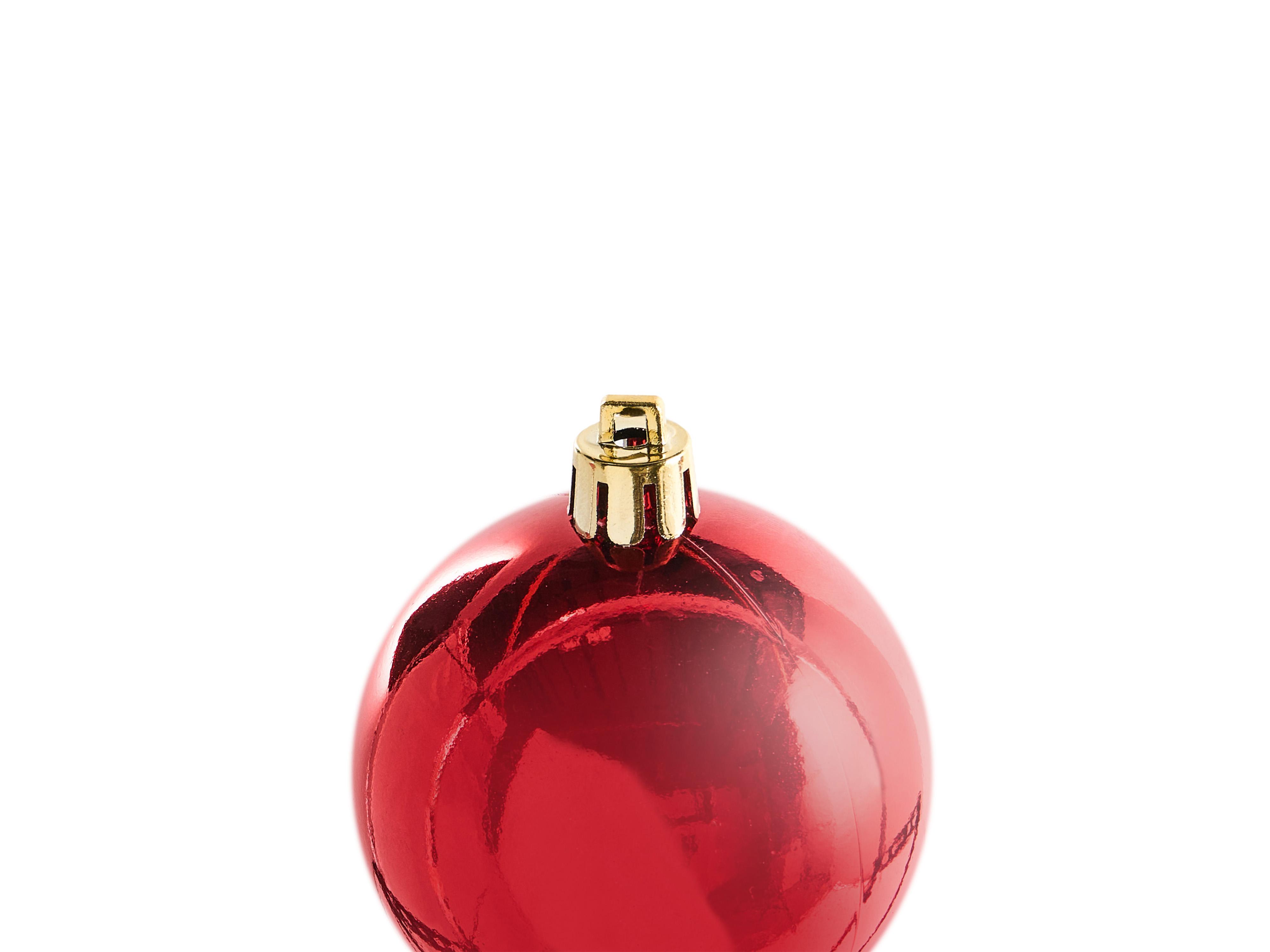 Set van 100 kerstballen VANERN Rood