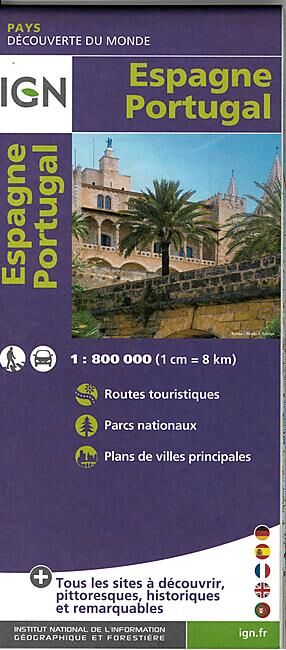 IGN - IGN ESPAGNE PORTUGAL 1 800 000
