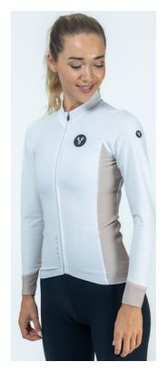Maillot Manches Longues Femme LeBram Izoard Beige