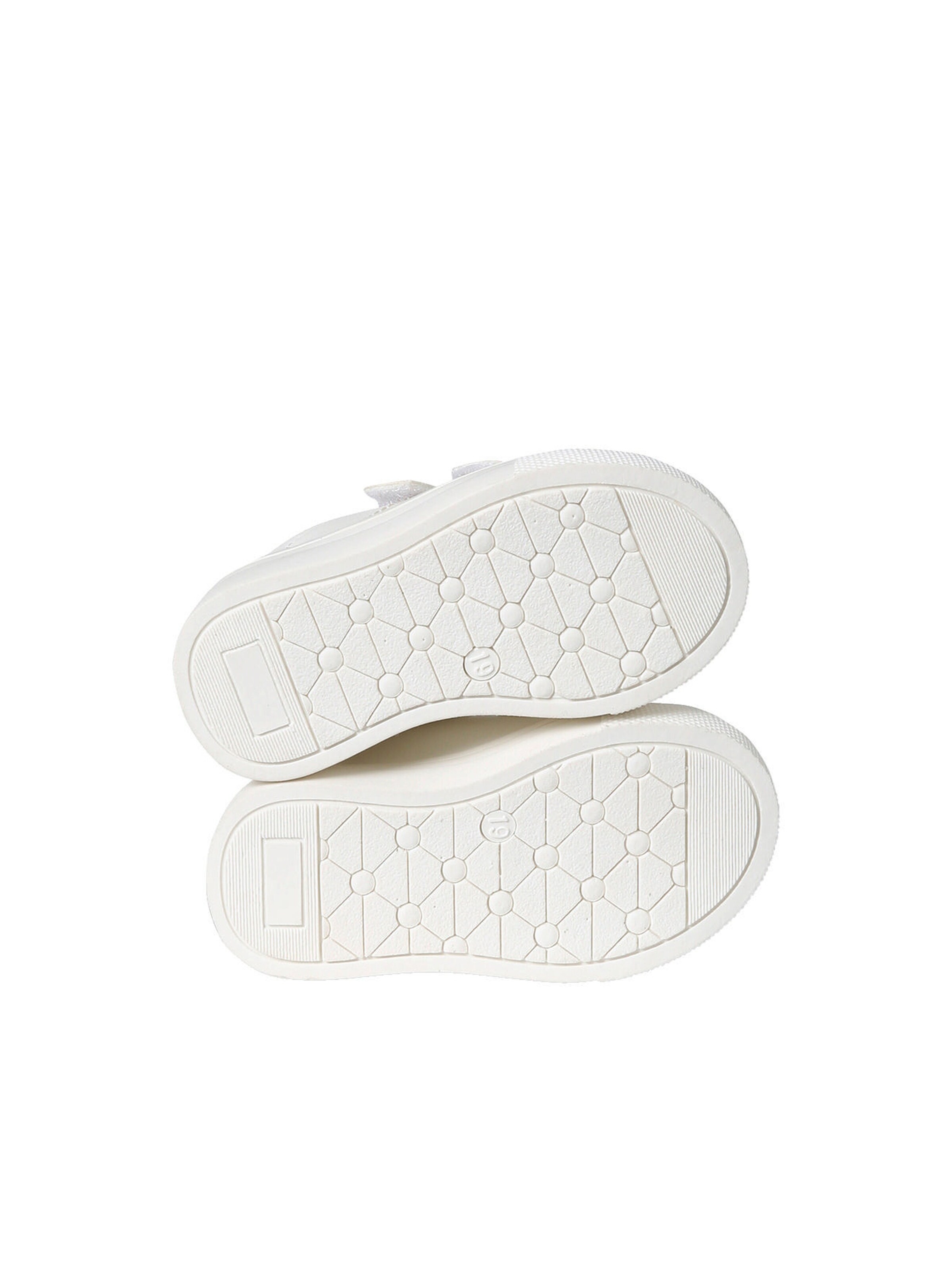 Vertbaudet Baby Klett-Sneakers weiß