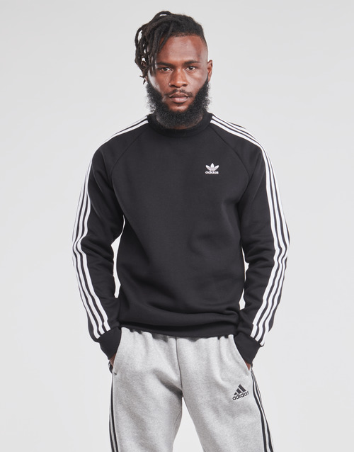 adidas Originals - 3-STRIPES CREW - Noir