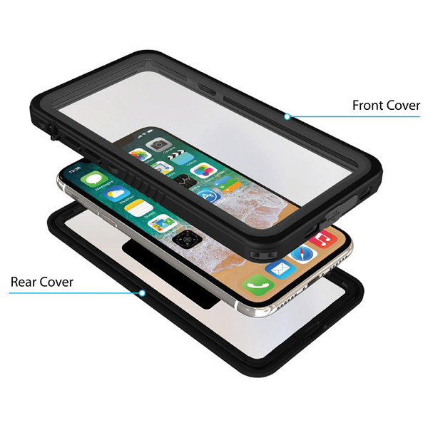 Tigra - Coque Etanche FitClic Neo iPhone X/XS