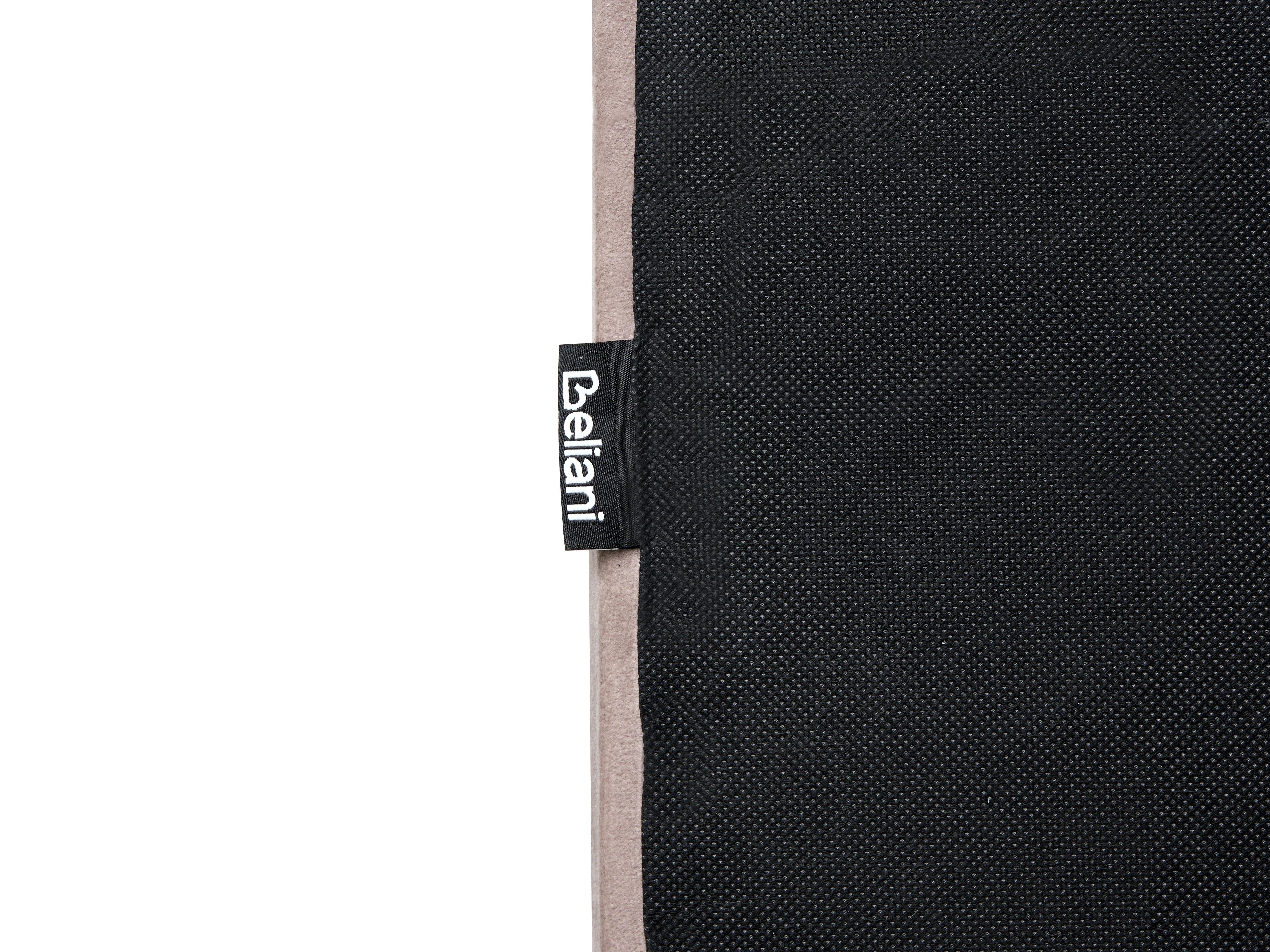 Waterbed Fluweel VINCENNES 180 x 200 cm Taupe
