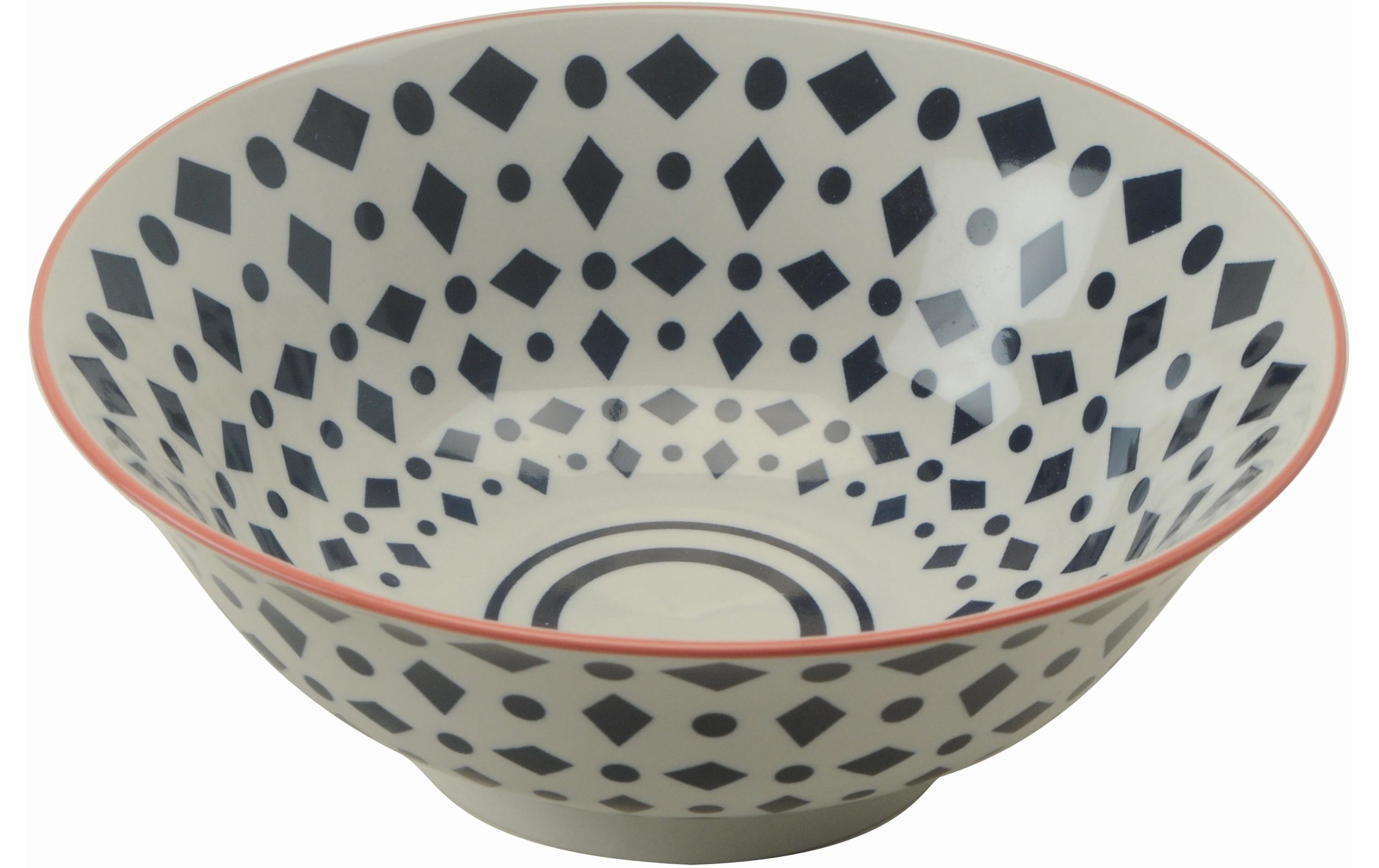 Schale 21 cm, 1 Stück, DunkelblauSchale aus Hartporzellan