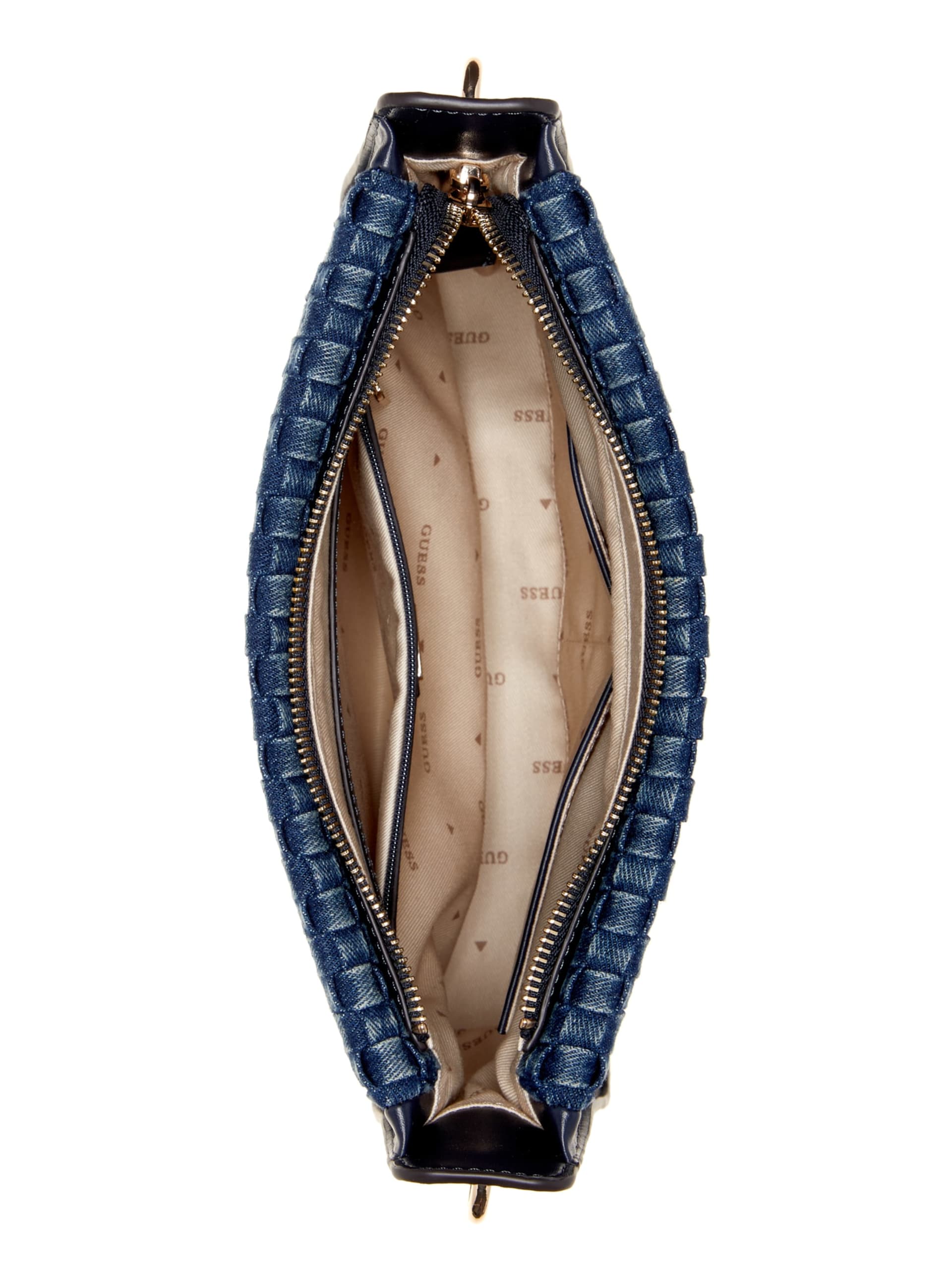 Bolsa Hobo Majka em Jeans