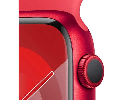 Apple Watch Series 9 GPS   Cellular 45mm (PRODUCT)RED Aluminium Case with (PRODUCT)RED Sport Band - S/M