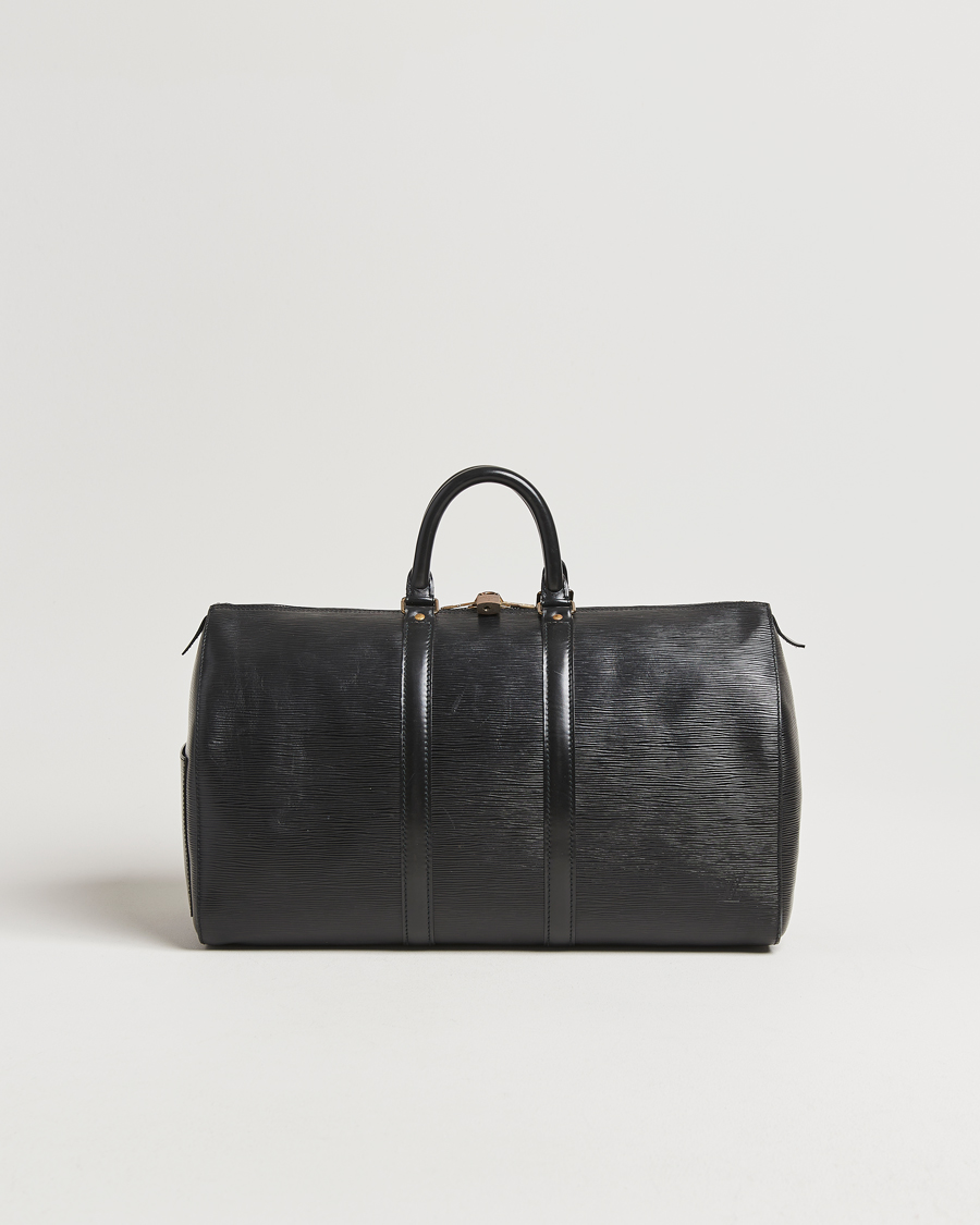 Louis Vuitton Pre-Owned Keepall 45 Epi Leather Black