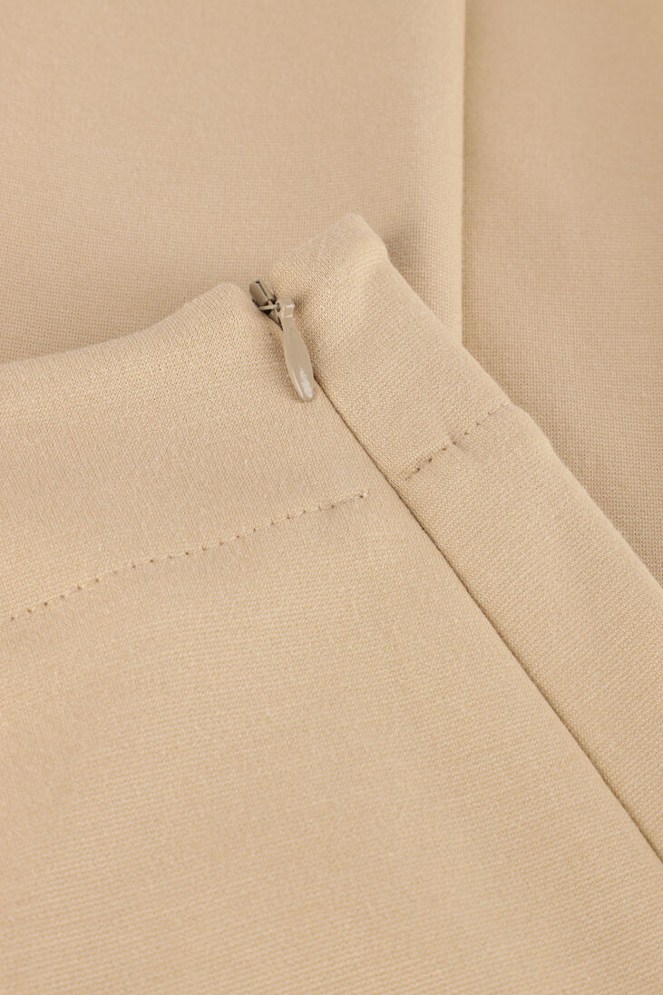 beige drykorn wijde broek before 136223