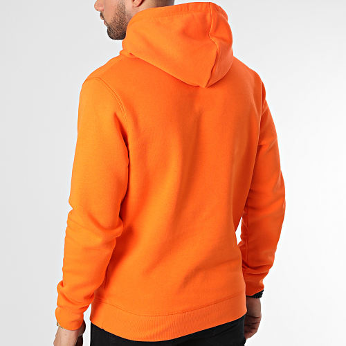 Sweat Capuche New Cabochard Orange Noir