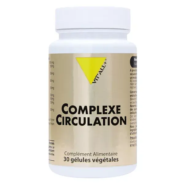 Vit'all+ Complexo Circulatório 30 cápsulas vegetais