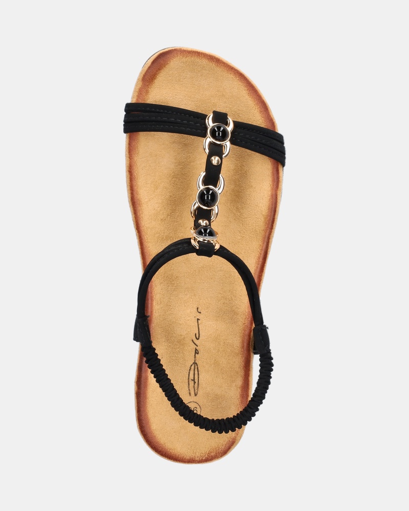 Dolcis Sandalen  - zwart