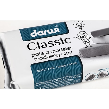 Cernit darwi modellermasse 1000 g hvid