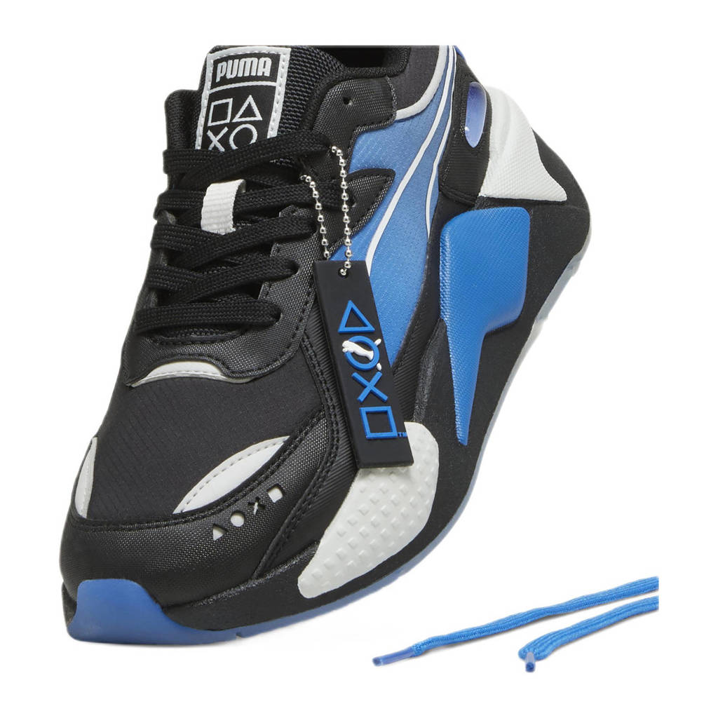 Puma RS-X Playstation sneakers zwart/kobaltblauw/wit