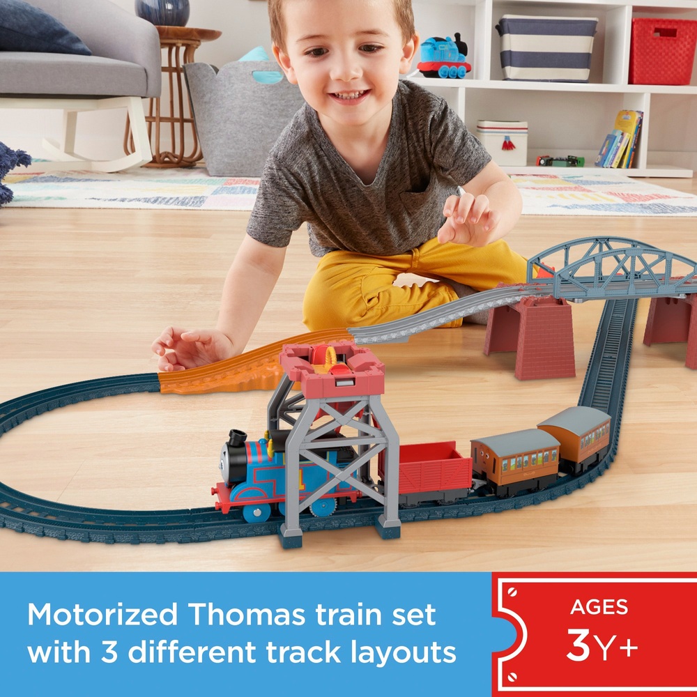 Thomas & seine Freunde 3-in-1 Motorisiertes Paket-Gleisset