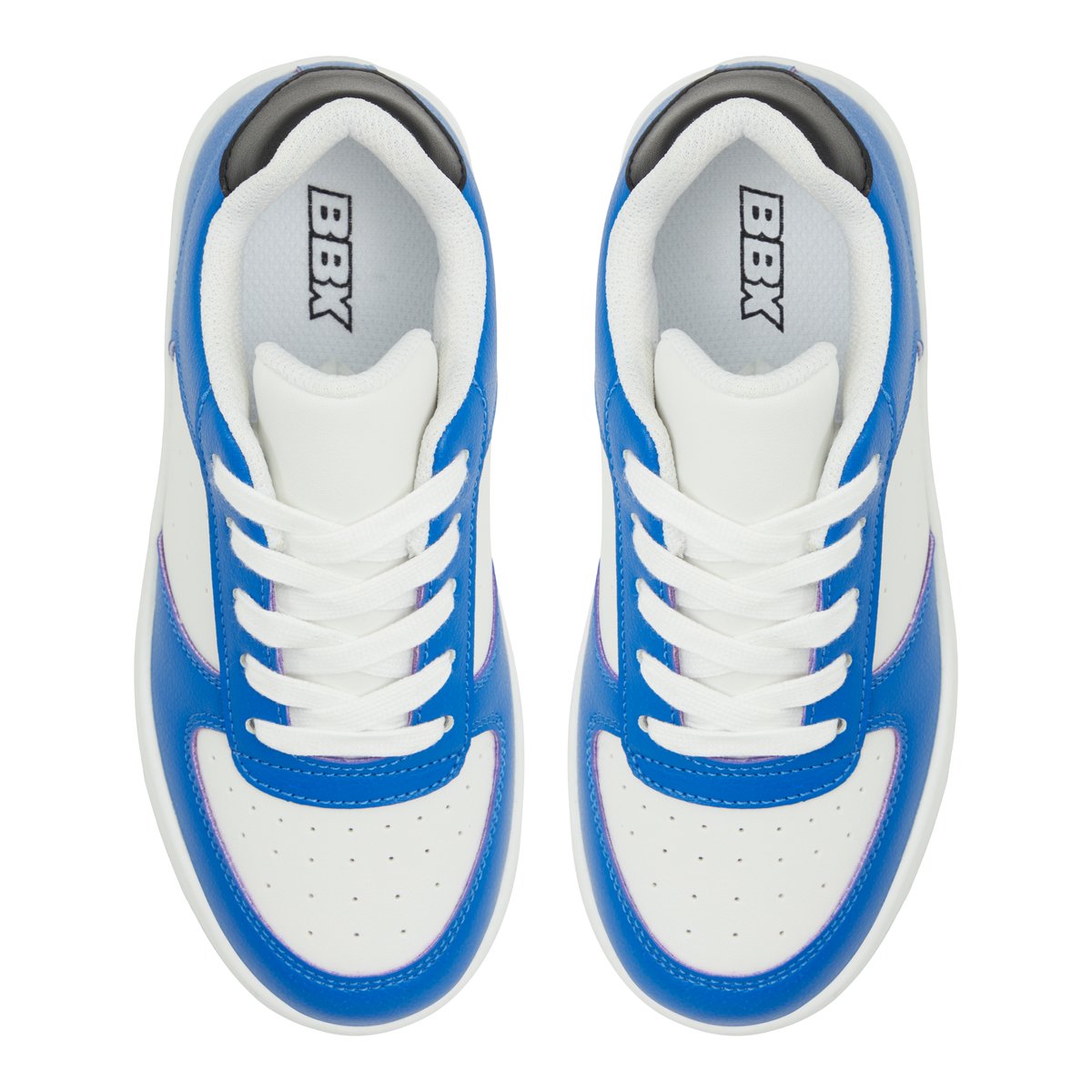 BBX-On_fleek-jb-Baskets - Talon plat - Bleu Foncé