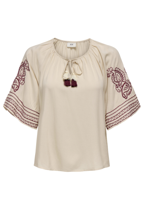 Jacqueline de Yong beige dames blouse