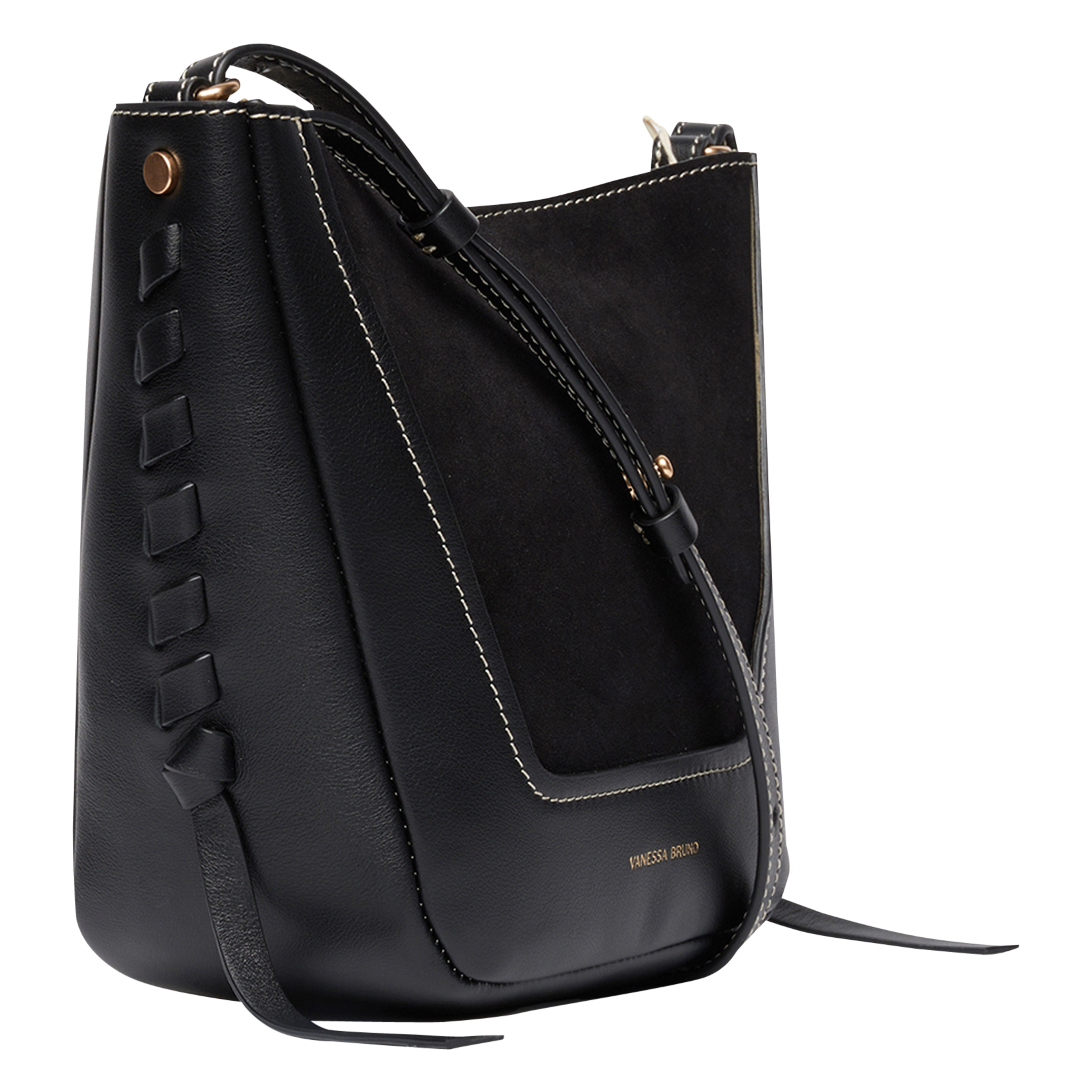 Sac sceau en cuir | Noir