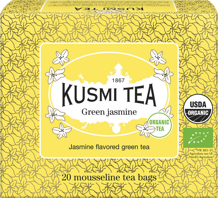 Kusmi Tea Organic Expure Addict - Box of 20 muslin tea bags - 40g/1. 4o