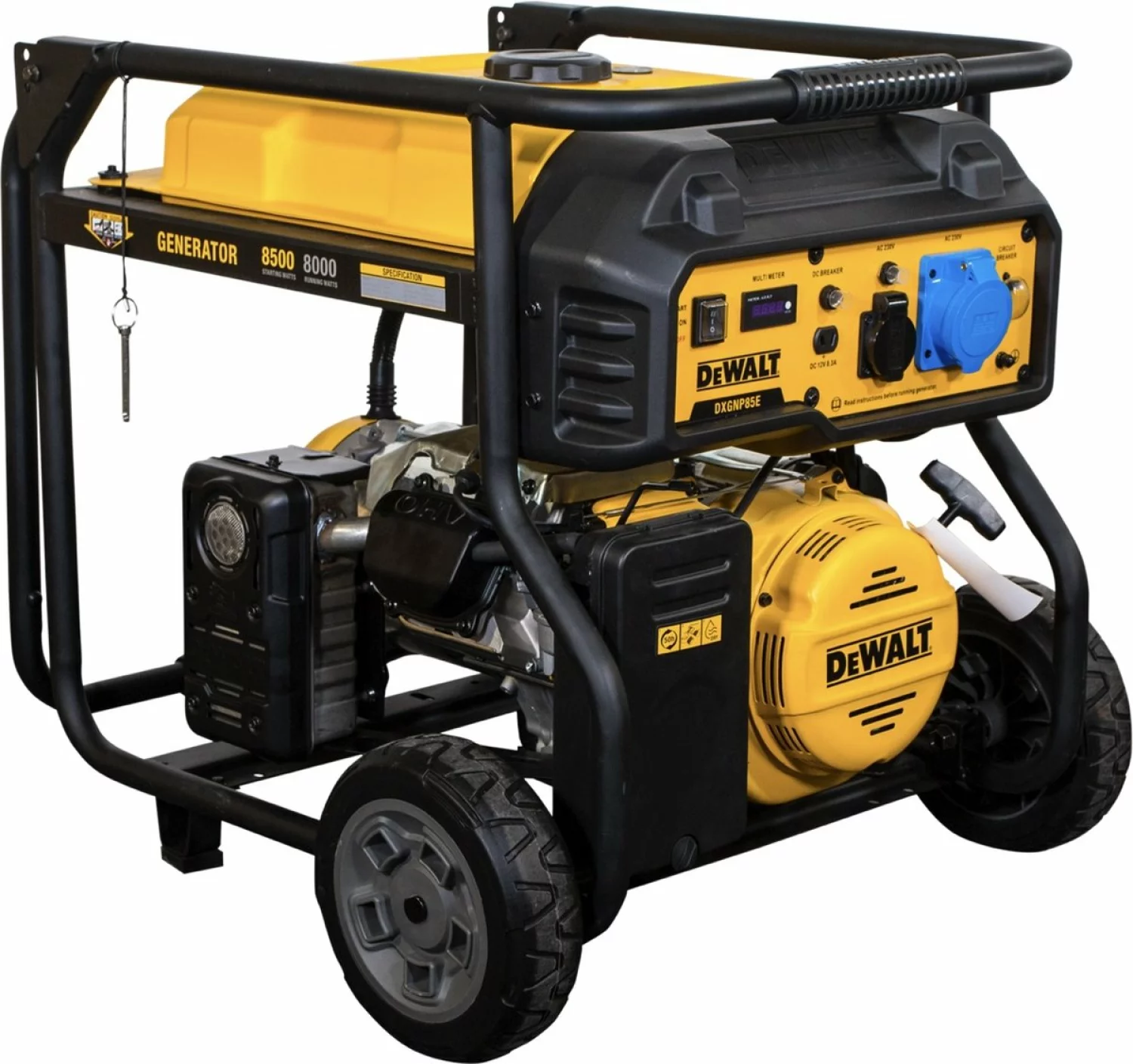 DeWALT DXGNP85E Benzine generator - 230V - 8500W