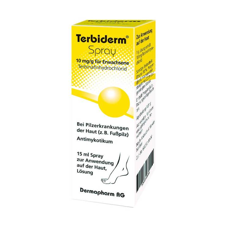 Terbiderm Spray, 15 ml
