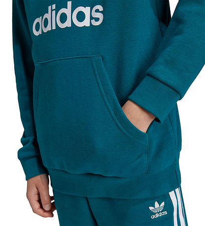adidas Originals H?ttetr?je - Trefoil - Petroleum