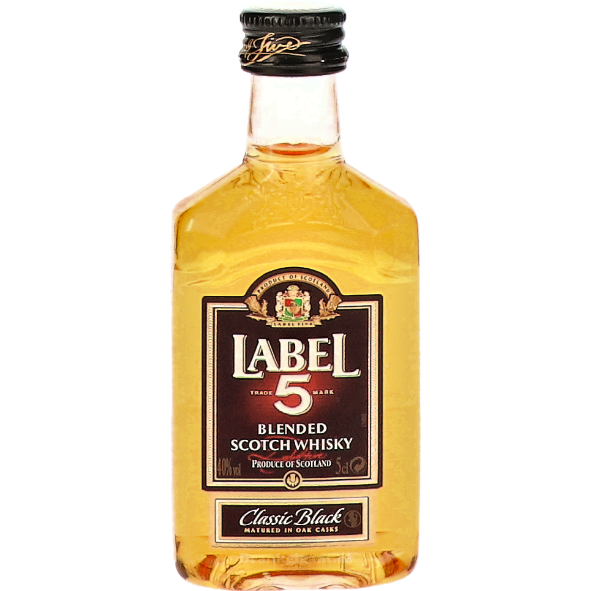 Label 5 Whisky mini 5 cl
