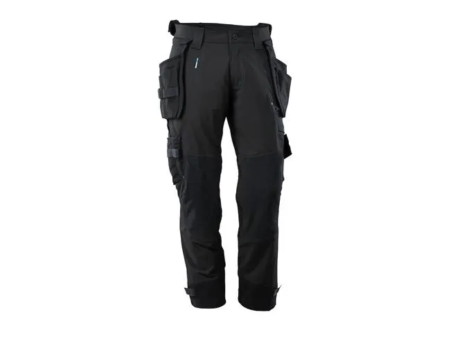 MASCOT 17031-311-09, Bukser, Ethvert køn, Sort, Elastin, Nylon, 235 g/m², 8%