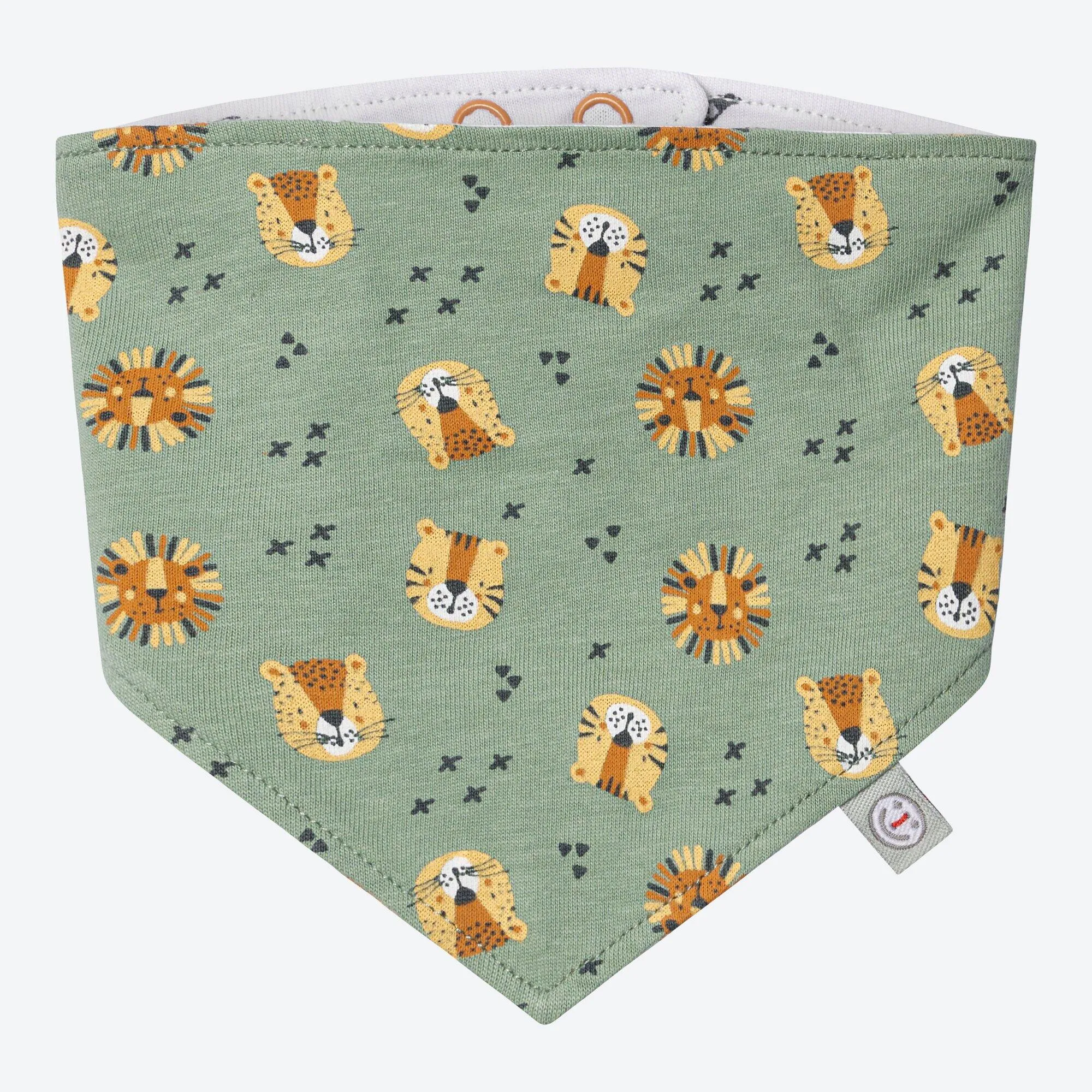 Baby-Jungen-Tuch mit Tier-Muster, 3er-Pack