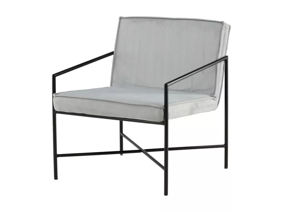 Fauteuil RAKEL AC 1NOS 66x65x78 Gris