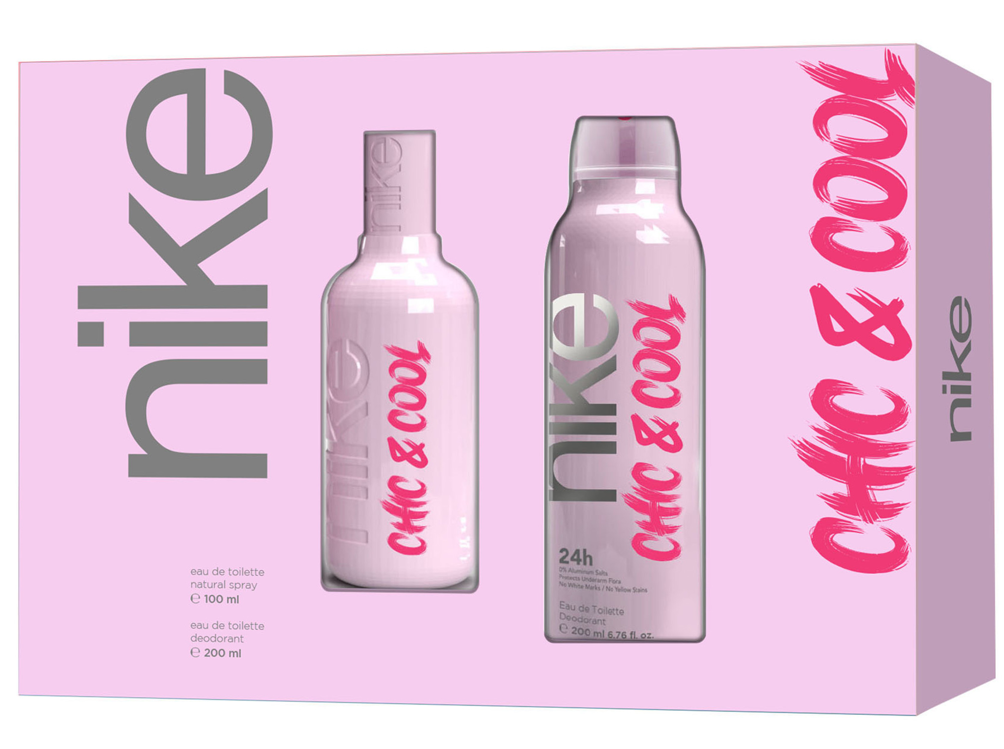 CONJUNTO NIKE CHIC&COOL EDT 100ML DEO 200ML