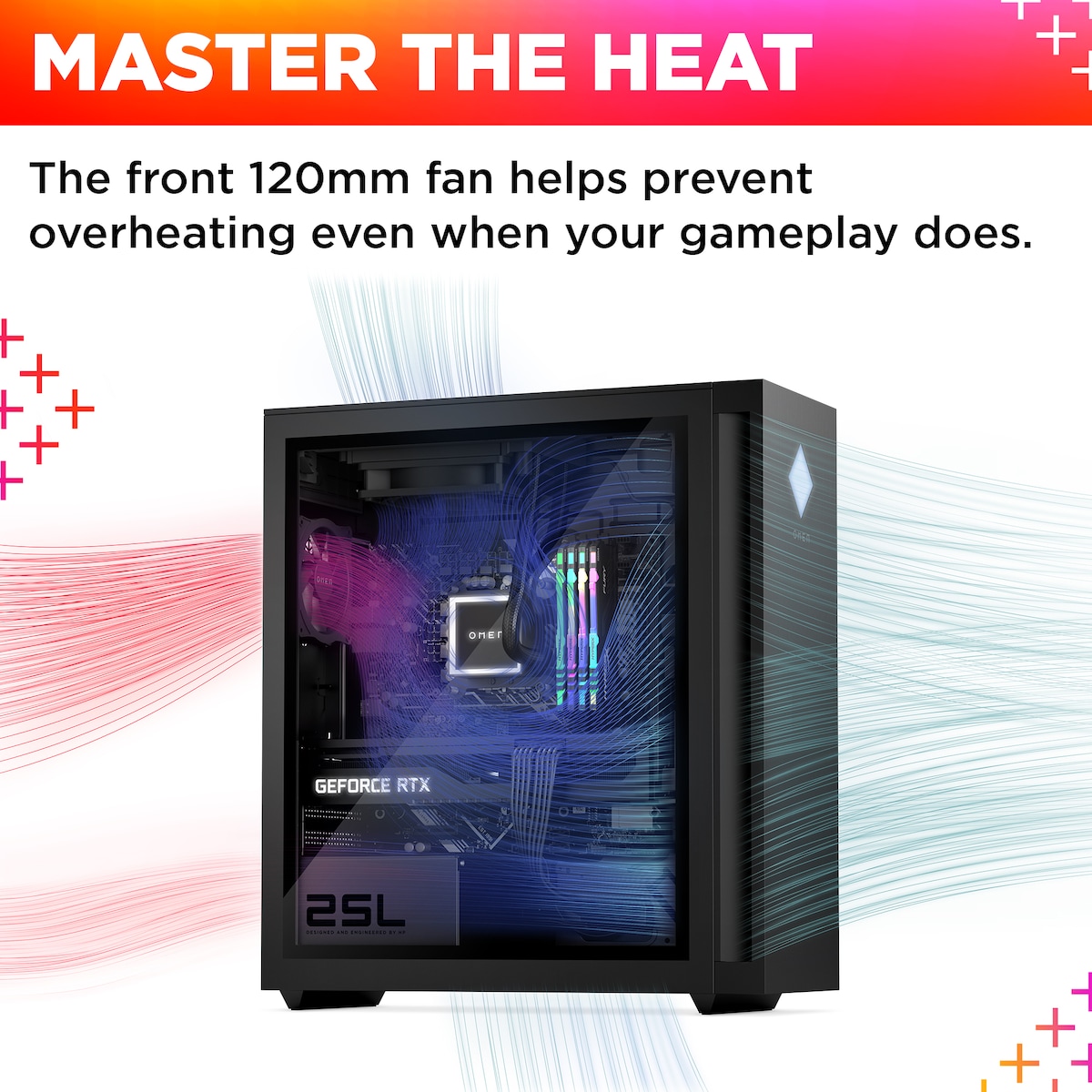 HP Omen 25L i7-14F/16/2TB/4060Ti gaming-PC