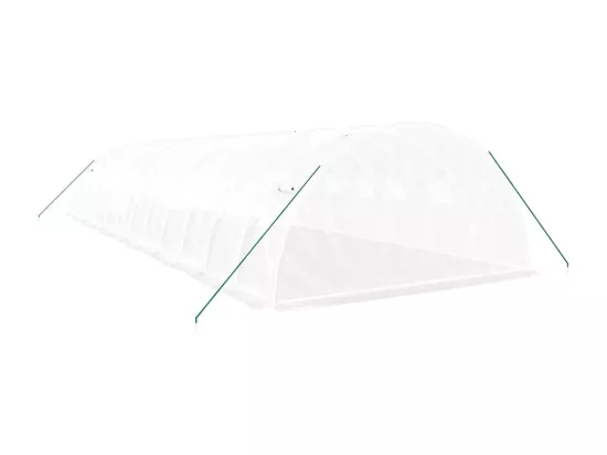 Serre tente abri plante blanche 12 x 4 x 2 cm 02_0044595