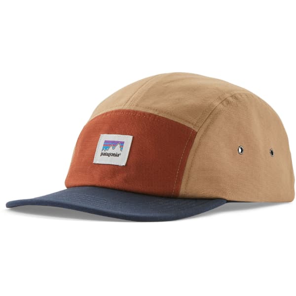Casquette PATAGONIA GRAPHIC MACLURE HAT SHOP STICKER: GRAYLING BROWN