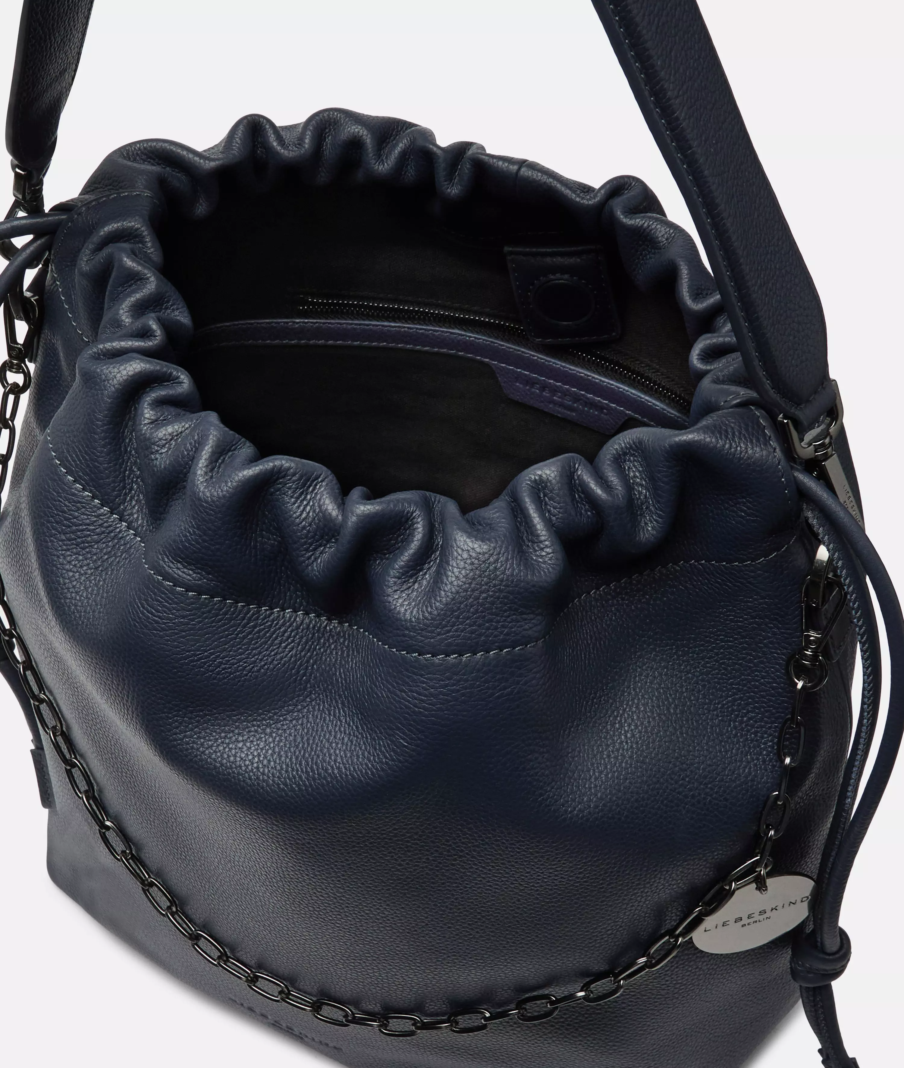 Lya II Hobo M Spacious cowhide pouch bag