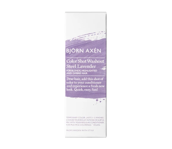 Björn Axén Color Shot Washout Steel Lavender