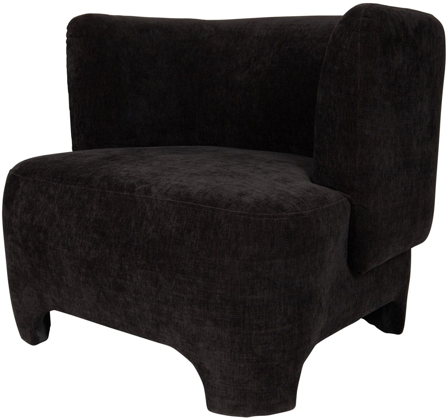 Fauteuil Antraciet 703912 Damin B81 x D78 x H71 cm