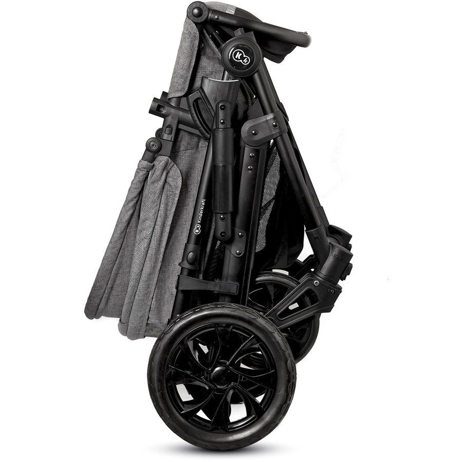 Kinderkraft Kinderwagen Prime Lite 3 in 1 Mink Pro Grey