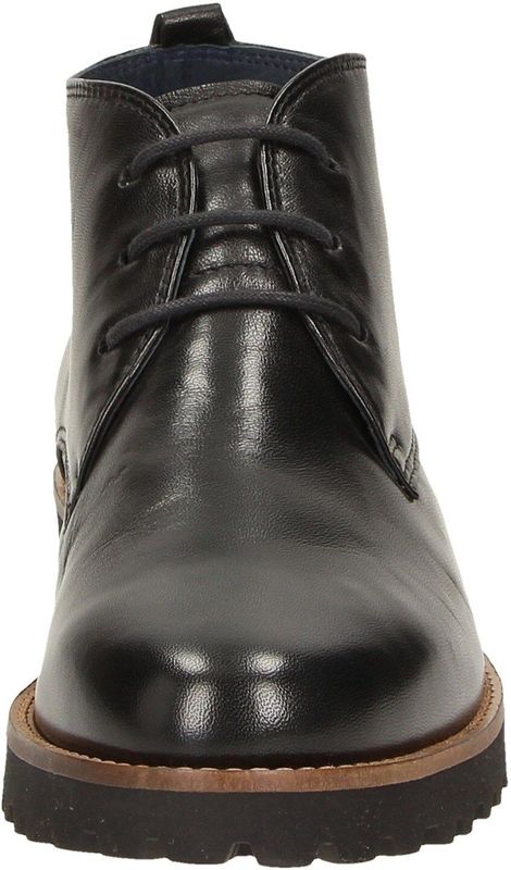 SIOUX - Meredith - Veterlaarsjes - Zwart - Leren Schoen