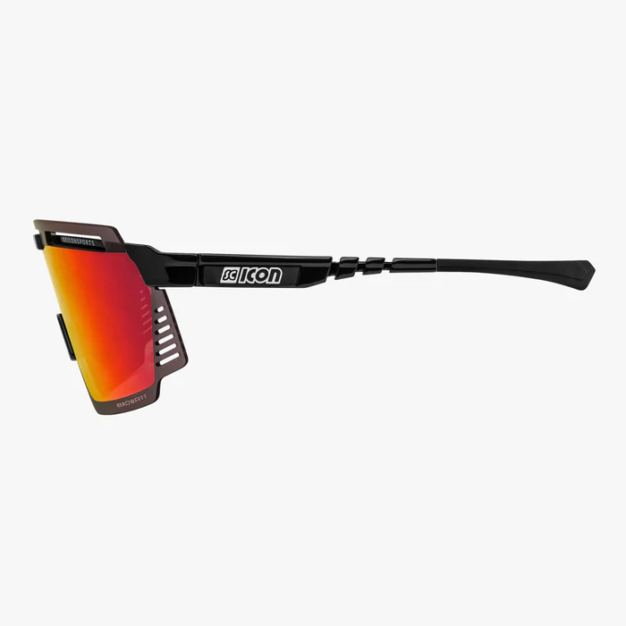 Scicon Aerowatt cykelbriller sort/multimirror rød