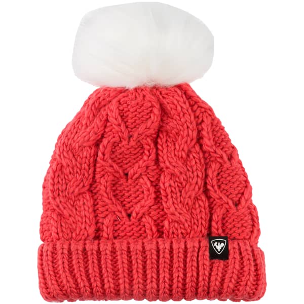 Bonnet ski ROSSIGNOL JR BONY FUR PINK LIFT