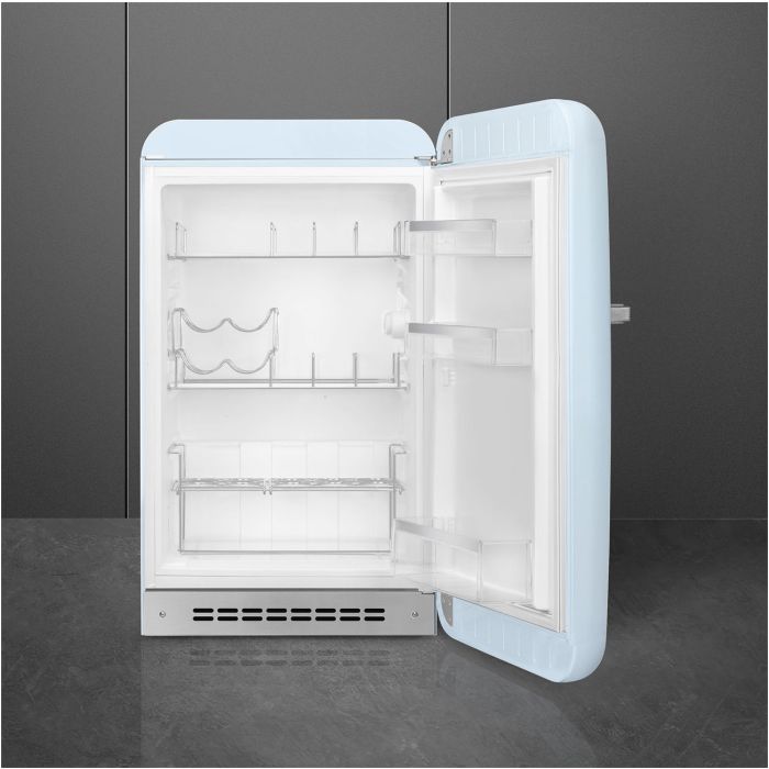 SMEG Stand-Kühlschrank 50's Retro Style FAB10HRPB5 Pastellblau