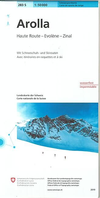 BUNDESAMT - 283S AROLLA ECHELLE 1 50 000